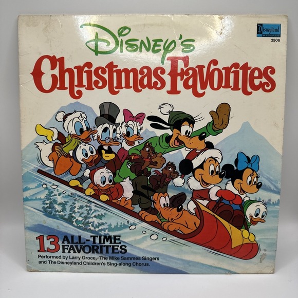 Disney Other - Vintage Disney's Christmas Favorites Vinyl Record